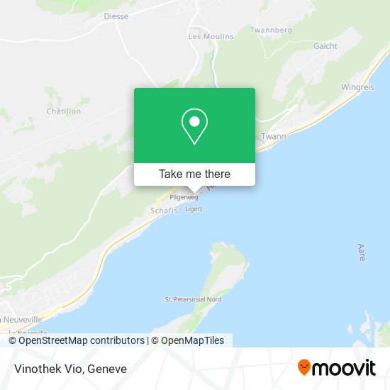 Vinothek Vio map