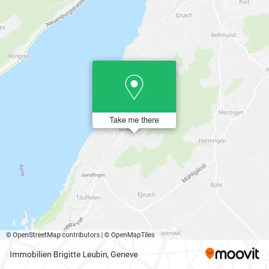 Immobilien Brigitte Leubin map