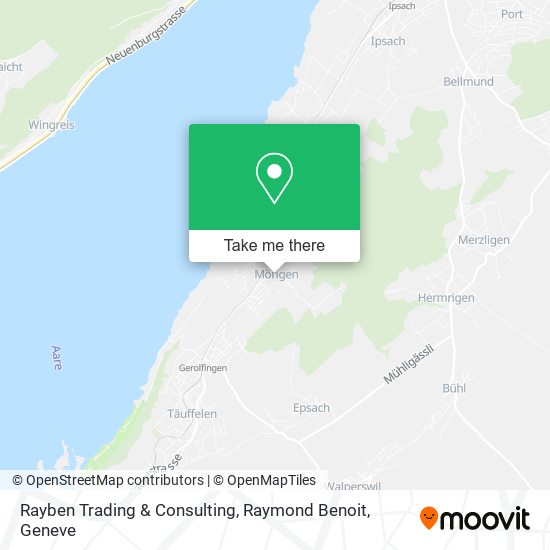 Rayben Trading & Consulting, Raymond Benoit map