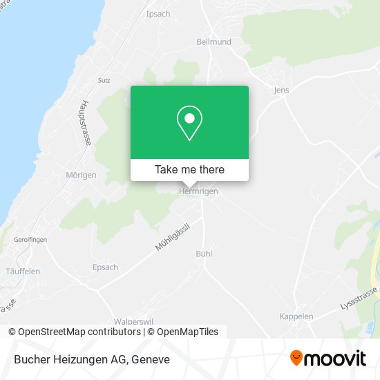 Bucher Heizungen AG map