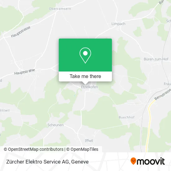 Zürcher Elektro Service AG map