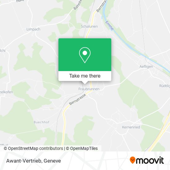 Awant-Vertrieb map
