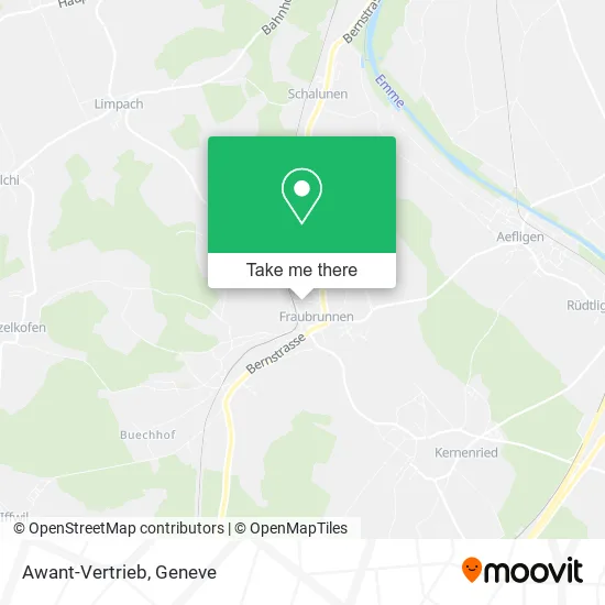 Awant-Vertrieb map