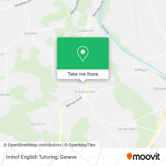 Imhof English Tutoring map