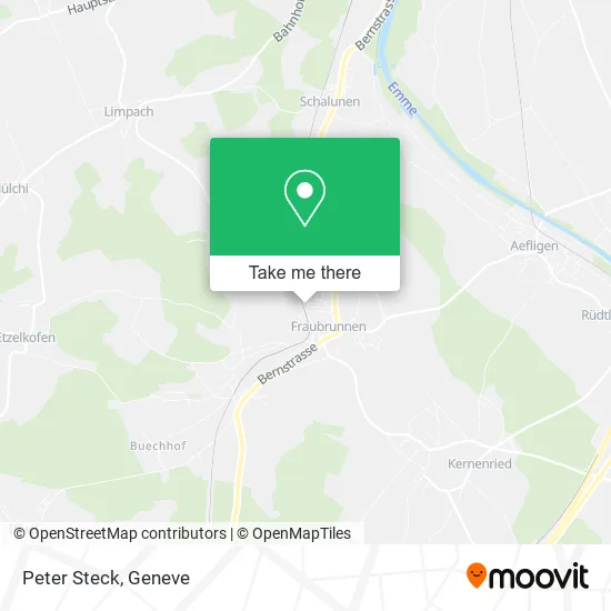 Peter Steck map