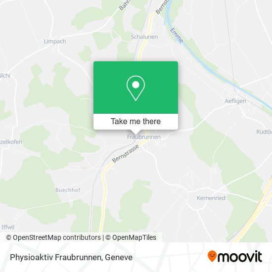 Physioaktiv Fraubrunnen map
