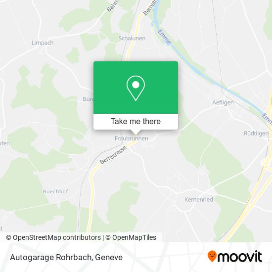 Autogarage Rohrbach map