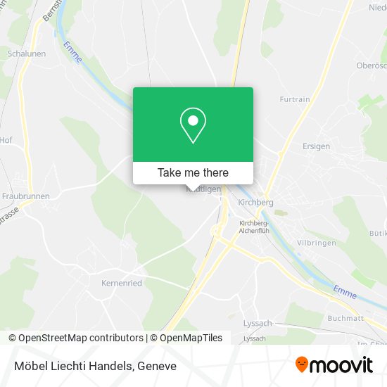 Möbel Liechti Handels map