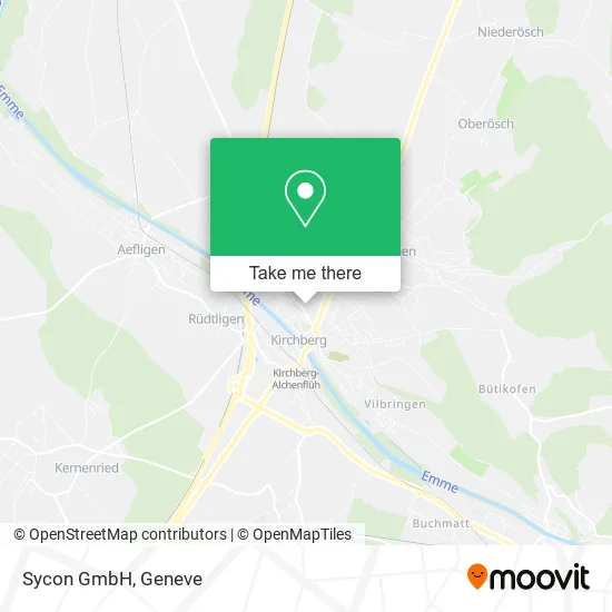 Sycon GmbH map