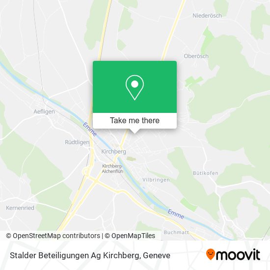 Stalder Beteiligungen Ag Kirchberg map