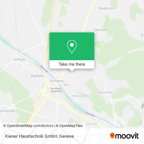 Kiener Haustechnik GmbH map
