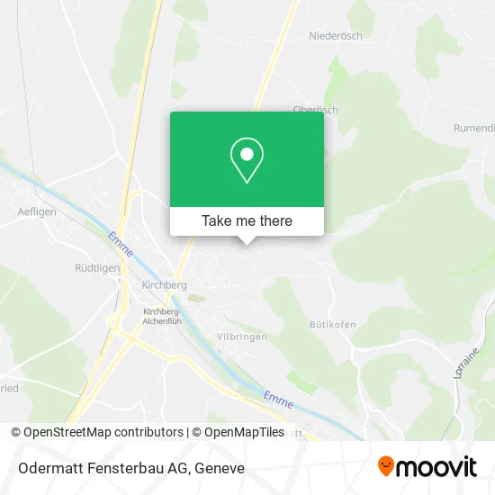 Odermatt Fensterbau AG map