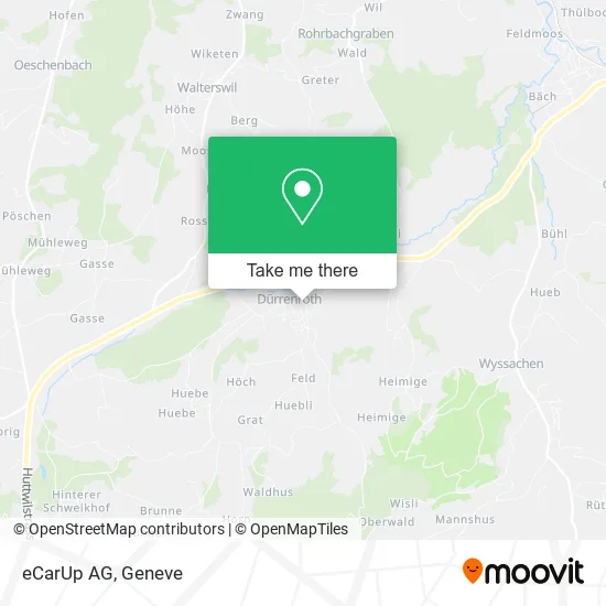 eCarUp AG map