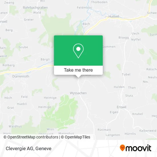 Clevergie AG map