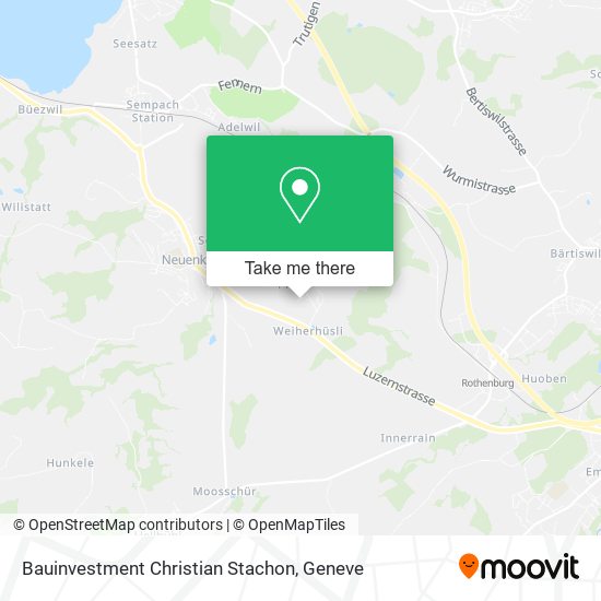 Bauinvestment Christian Stachon map
