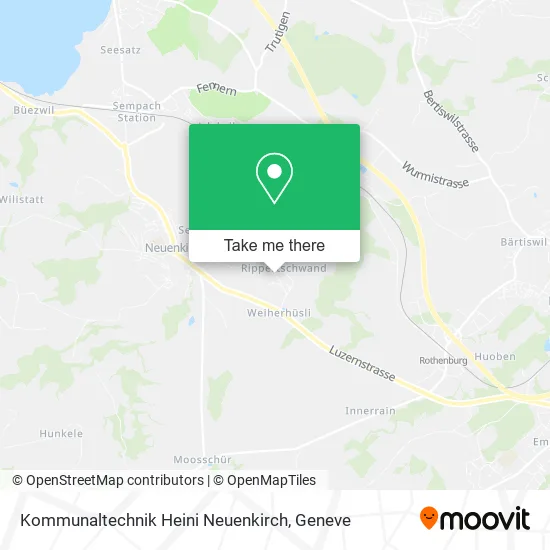 Kommunaltechnik Heini Neuenkirch map