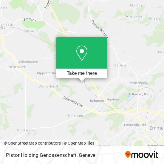 Pistor Holding Genossenschaft map