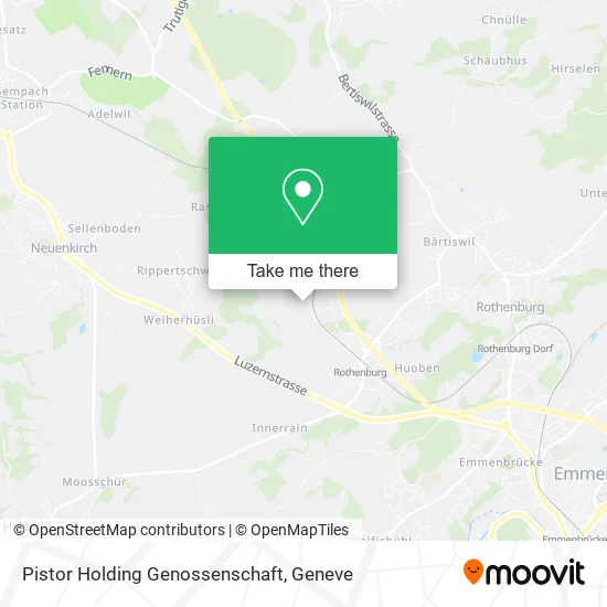 Pistor Holding Genossenschaft map