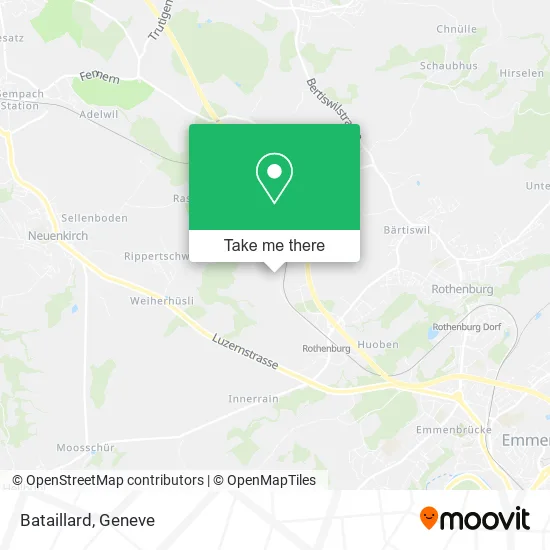 Bataillard map