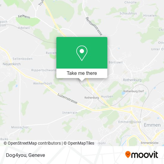 Dog4you map