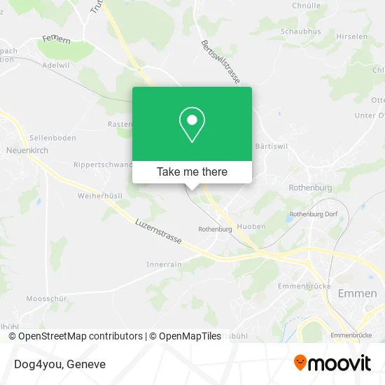 Dog4you map