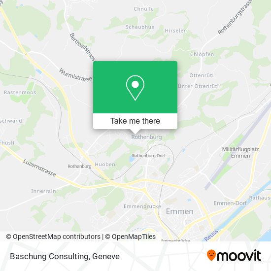 Baschung Consulting map