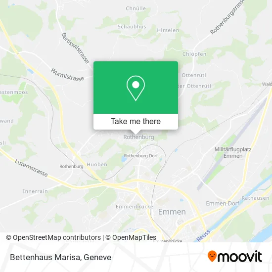 Bettenhaus Marisa map