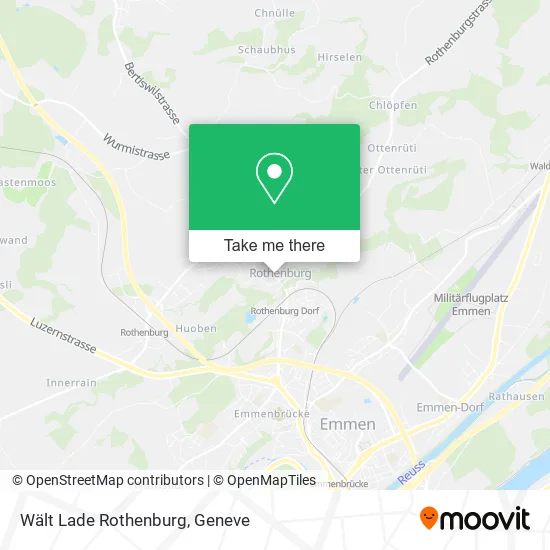 Wält Lade Rothenburg map