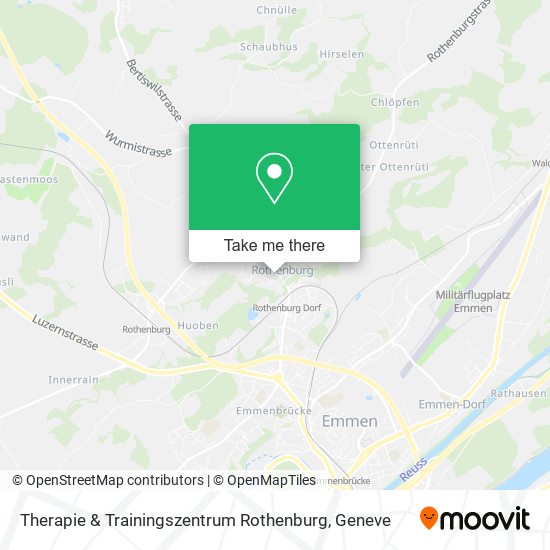 Therapie & Trainingszentrum Rothenburg map