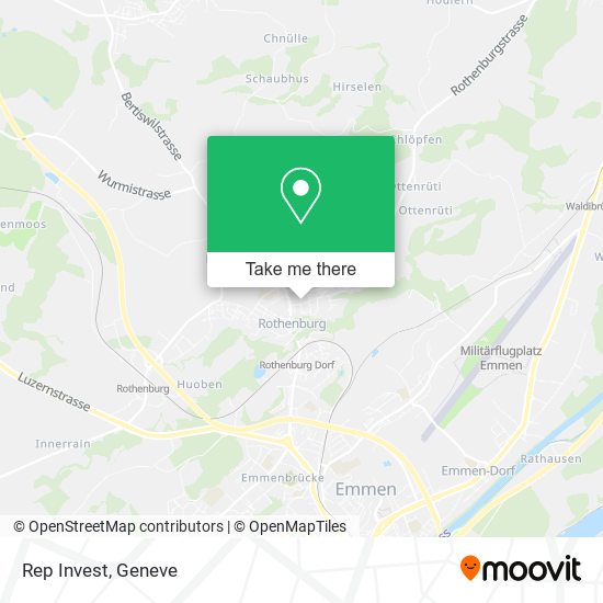 Rep Invest map