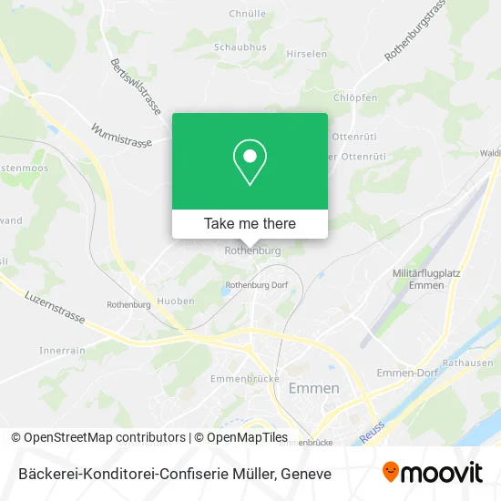 Bäckerei-Konditorei-Confiserie Müller map
