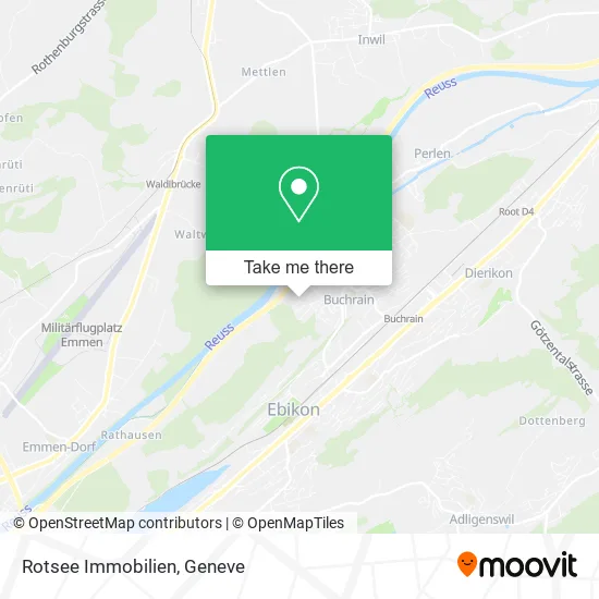 Rotsee Immobilien map