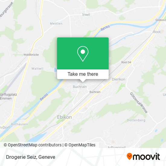 Drogerie Seiz map