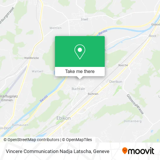 Vincere Communication Nadja Latscha map