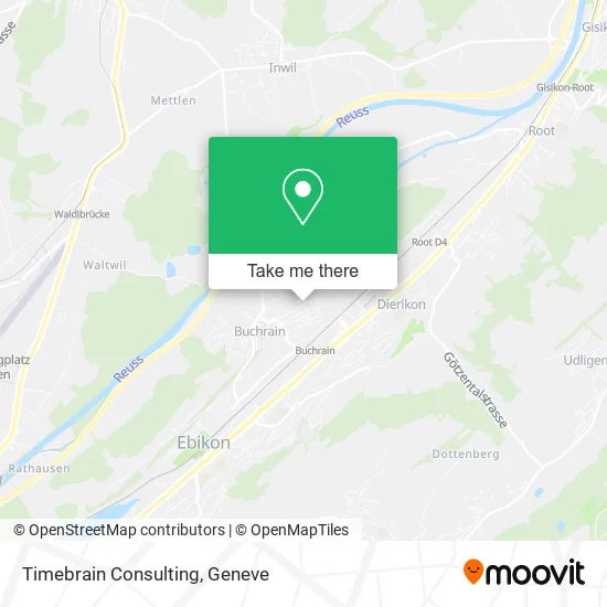 Timebrain Consulting map