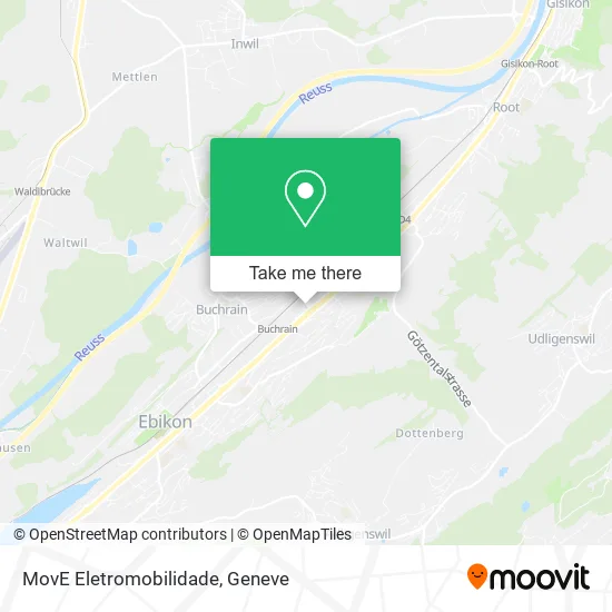 MovE Eletromobilidade map