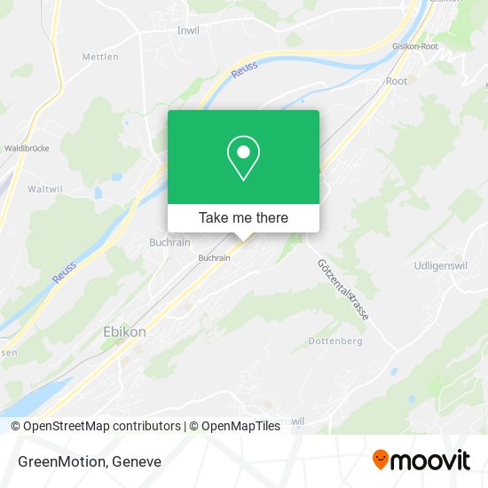 GreenMotion map