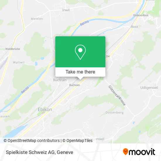 Spielkiste Schweiz AG map
