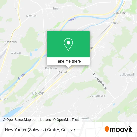 New Yorker (Schweiz) GmbH map