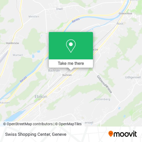 Swiss Shopping Center map
