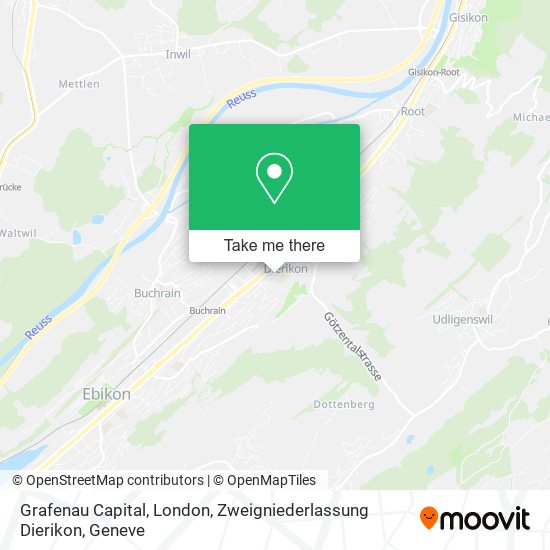 Grafenau Capital, London, Zweigniederlassung Dierikon map