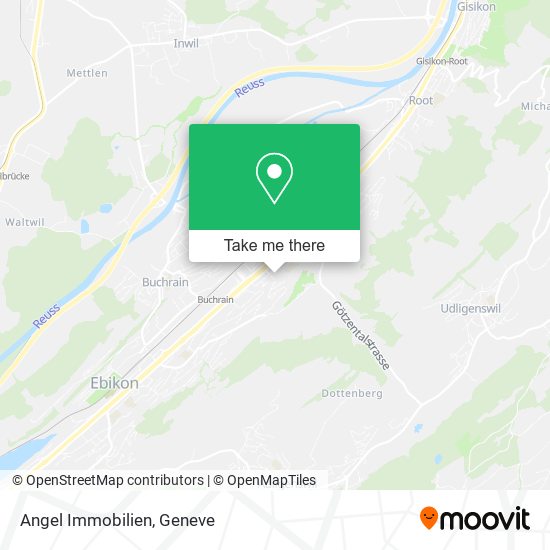 Angel Immobilien map