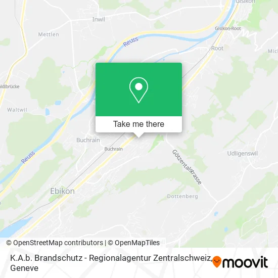 K.A.b. Brandschutz - Regionalagentur Zentralschweiz map