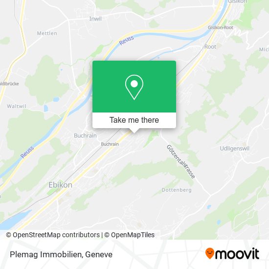 Plemag Immobilien map