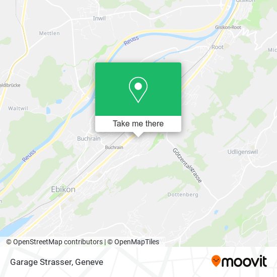 Garage Strasser map