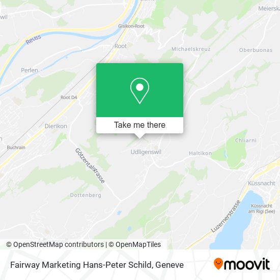 Fairway Marketing Hans-Peter Schild map