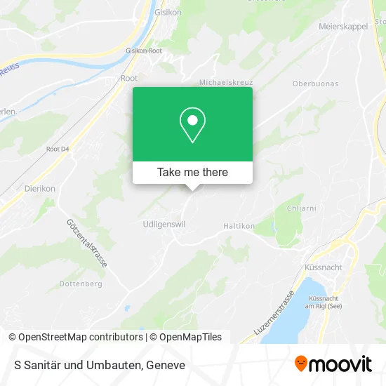 S Sanitär und Umbauten map