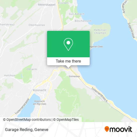 Garage Reding map