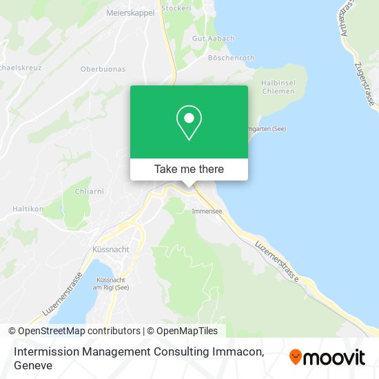 Intermission Management Consulting Immacon map