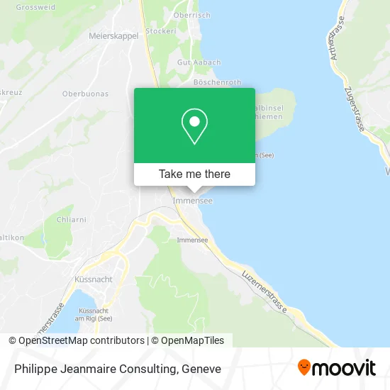 Philippe Jeanmaire Consulting map
